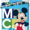 Disney Mickey Mouse Dekbedovertrek Blocks - 140 x 200 cm - Polyester