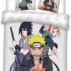 Naruto Dekbedovertrek Ready 240 x 220 cm Katoen 63 x 63 cm