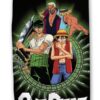 One Piece badhanddoek team 70 x 140 cm katoen