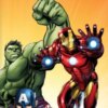 Marvel Avengers strandlaken Ironman & Hulk 70 x 140 cm