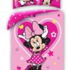 Minnie Mouse Dekbedovertrek Lovely - 140 x 200 cm - Katoen - 70 x 90 cm