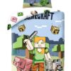 Dekbedovertrek Minecraft 140 x 200 cm