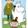 Moomin badhanddoek 70 x 140 cm