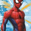 Spiderman strandlaken Ready 70 x 140 cm katoen