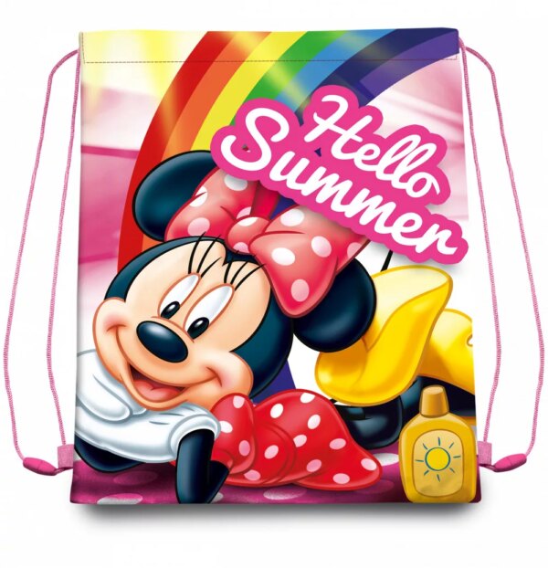 Minnie Mouse gymtas Hello Summer 30 x 40 cm