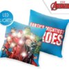 Avengers sierkussen met LED verlichting 40X40 cm