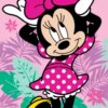 Minnie Mouse strandlaken Strik 70 x 140 cm