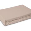 Eenpersoons hoeslaken 90 x 200 cm - Licht beige